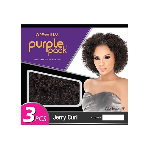 Purple Pack 3Pcs Jerry Curl