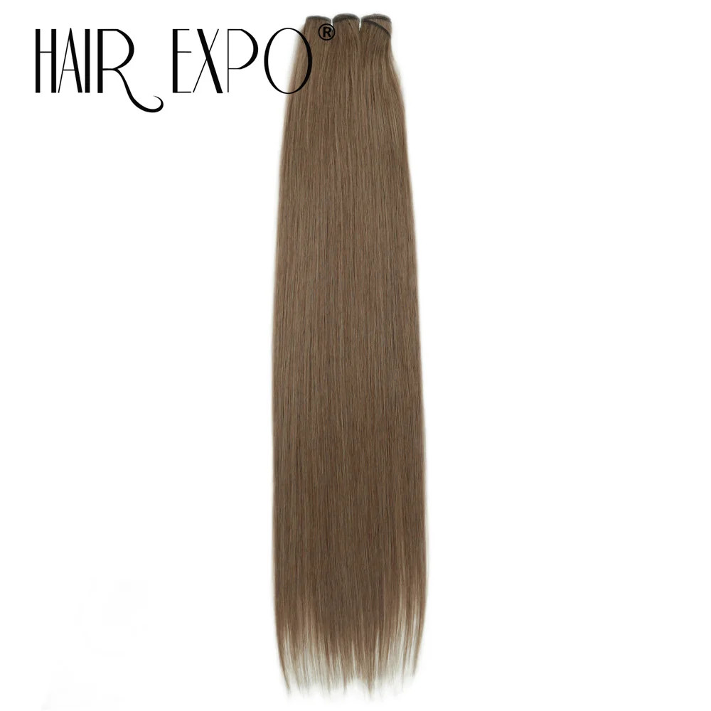 Smooth Long Ombre 26Inch Synthetic Yaki Straight Hair Bundles 150g Natural Hair