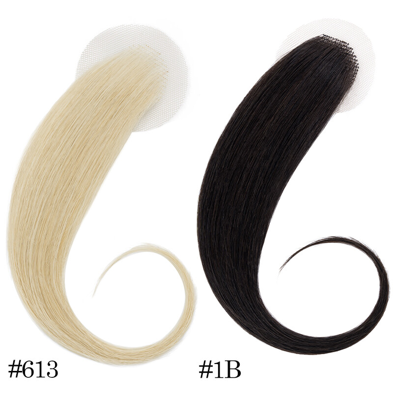 Thin Skin Hairline Bald Spot Hair Patch Frontal Hairpiece 100% Remy Human Hair