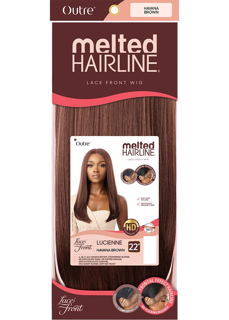 LUCIENNE by OUTRE Melted Hairline HD Lace Front Synthetic Soft Swiss Lace Wig