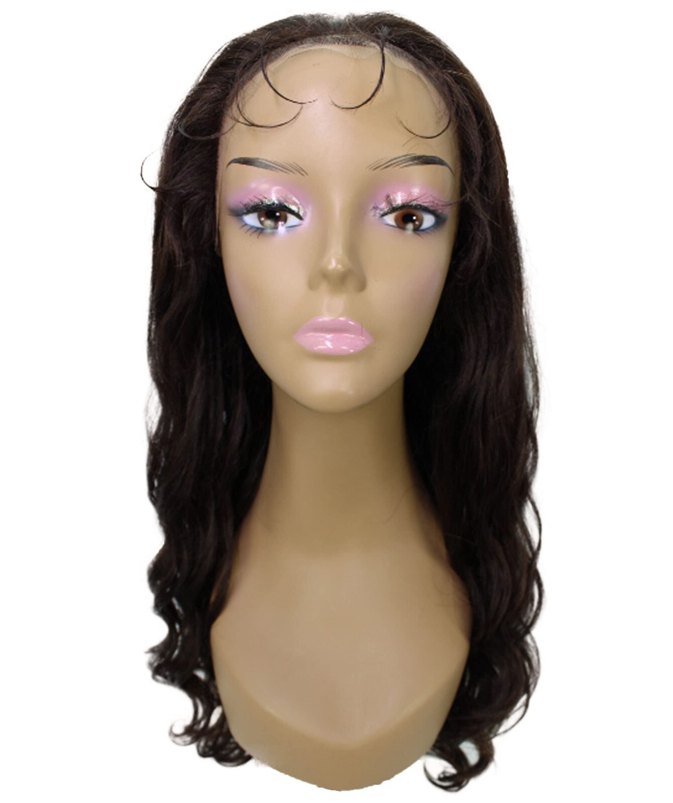 LUXLUXE Mandisa Wavy Layer Lace Front Human Hair Wig,13×6 hd Lace,BLH-0001