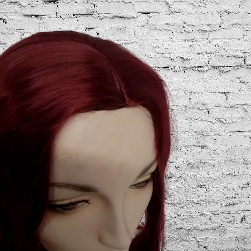 Earin 22″ Long Red Wavy Wig Center Part party girl cosplay celebrity actress