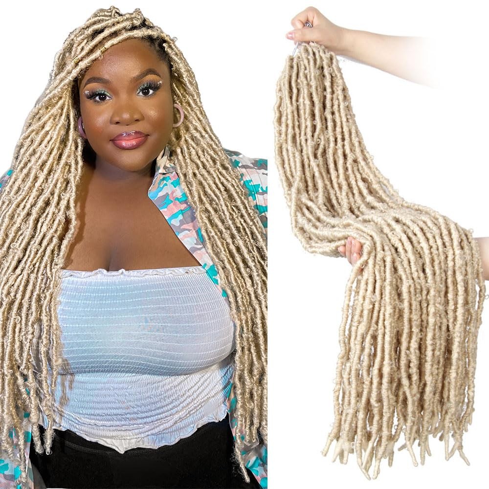 Bohobabe 30 Inch Light Weight Butterfly Locs Crochet Hair 6 Packs Long