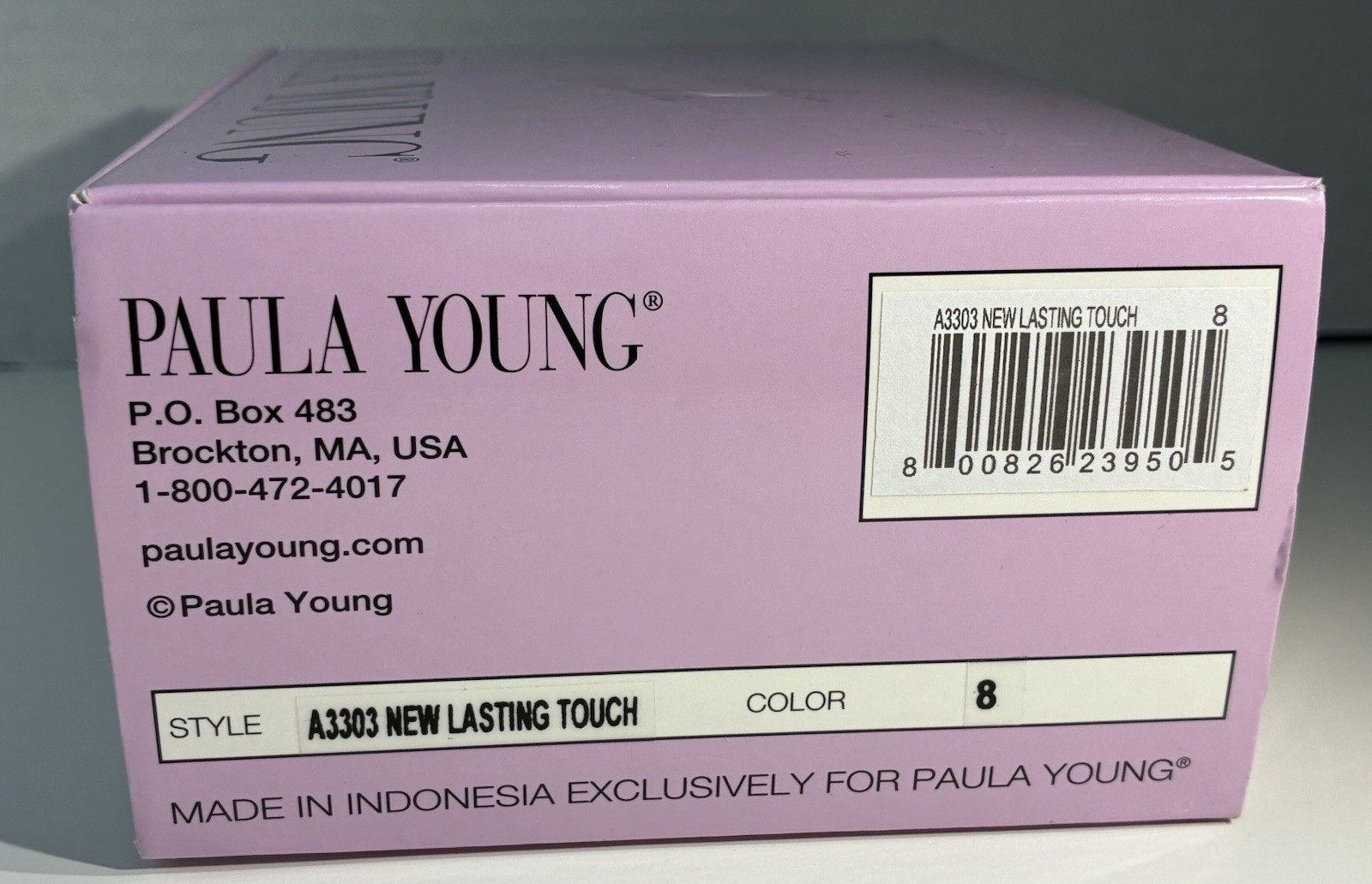 Wiglet Hair Piece by Paula Young New Lasting Touch A3303 Color #8 Medium Brown