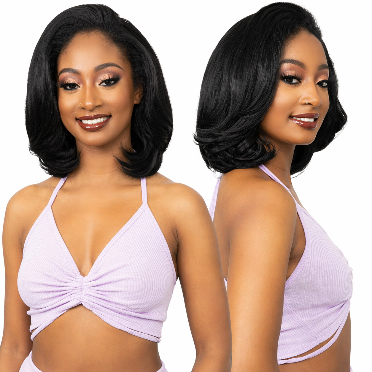Janet Collection Remy Illusion Easy N Swift Half Wig – AGRA