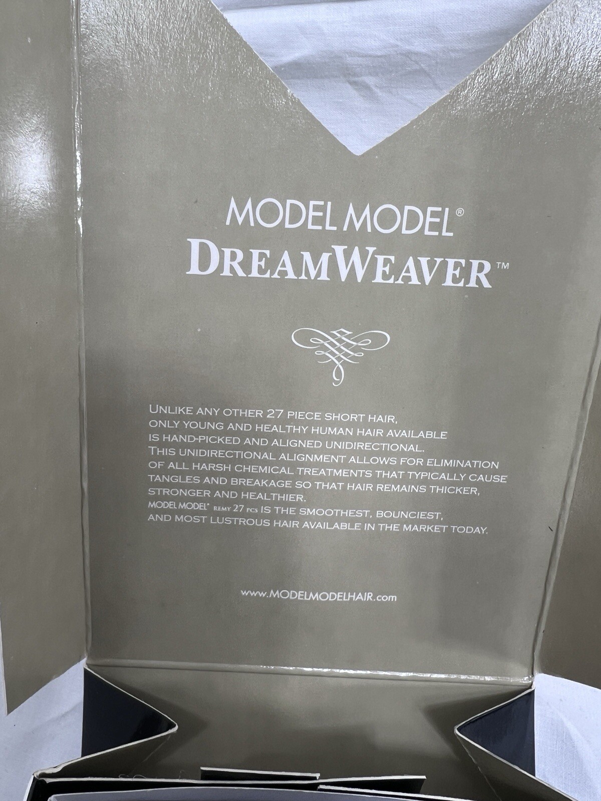 Model Model Dream Weaver Ego 1B 100% Human Hair Black For Short Hair