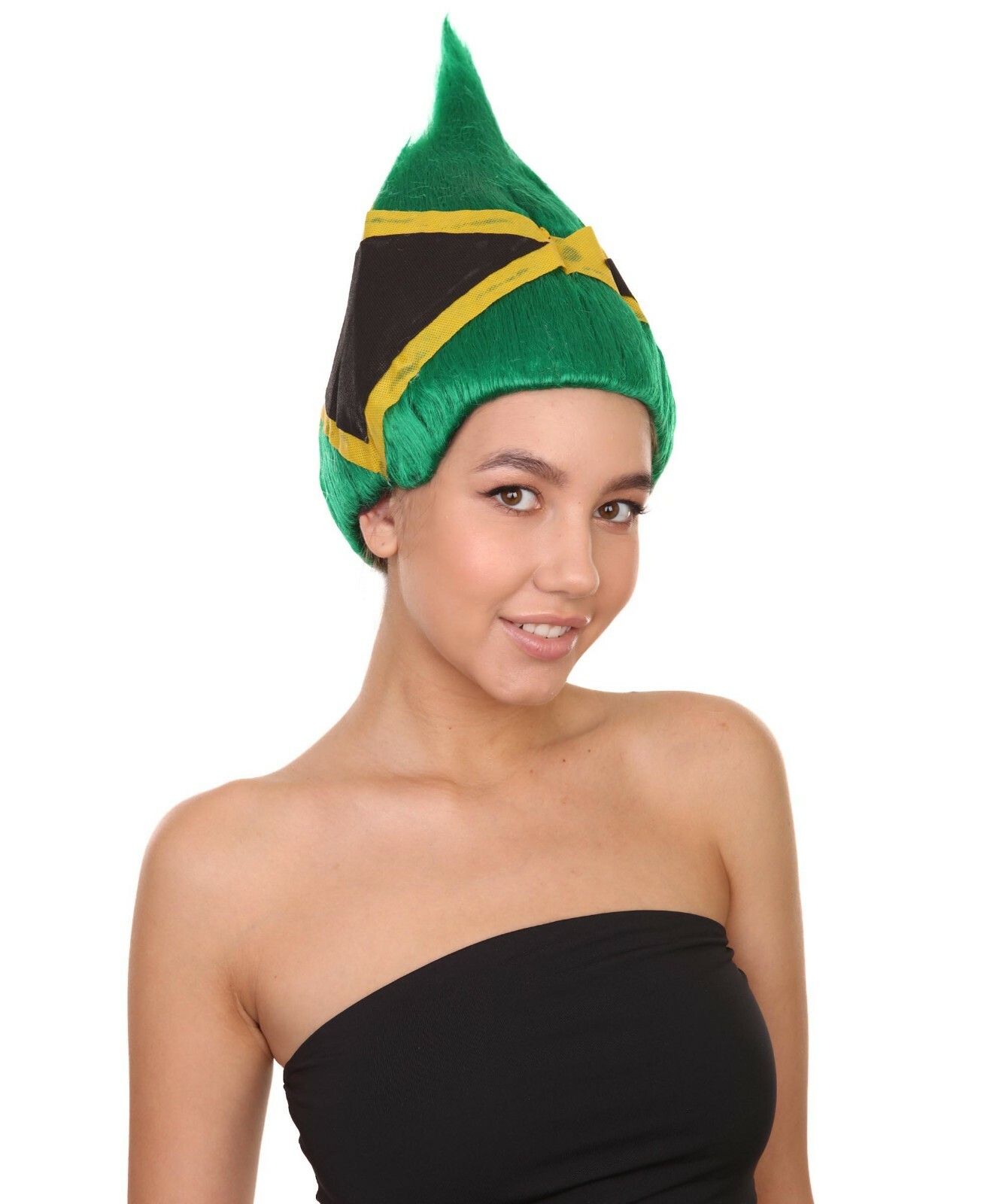 Women’s Flag Troll Wigs | Jamaica HW-1441A