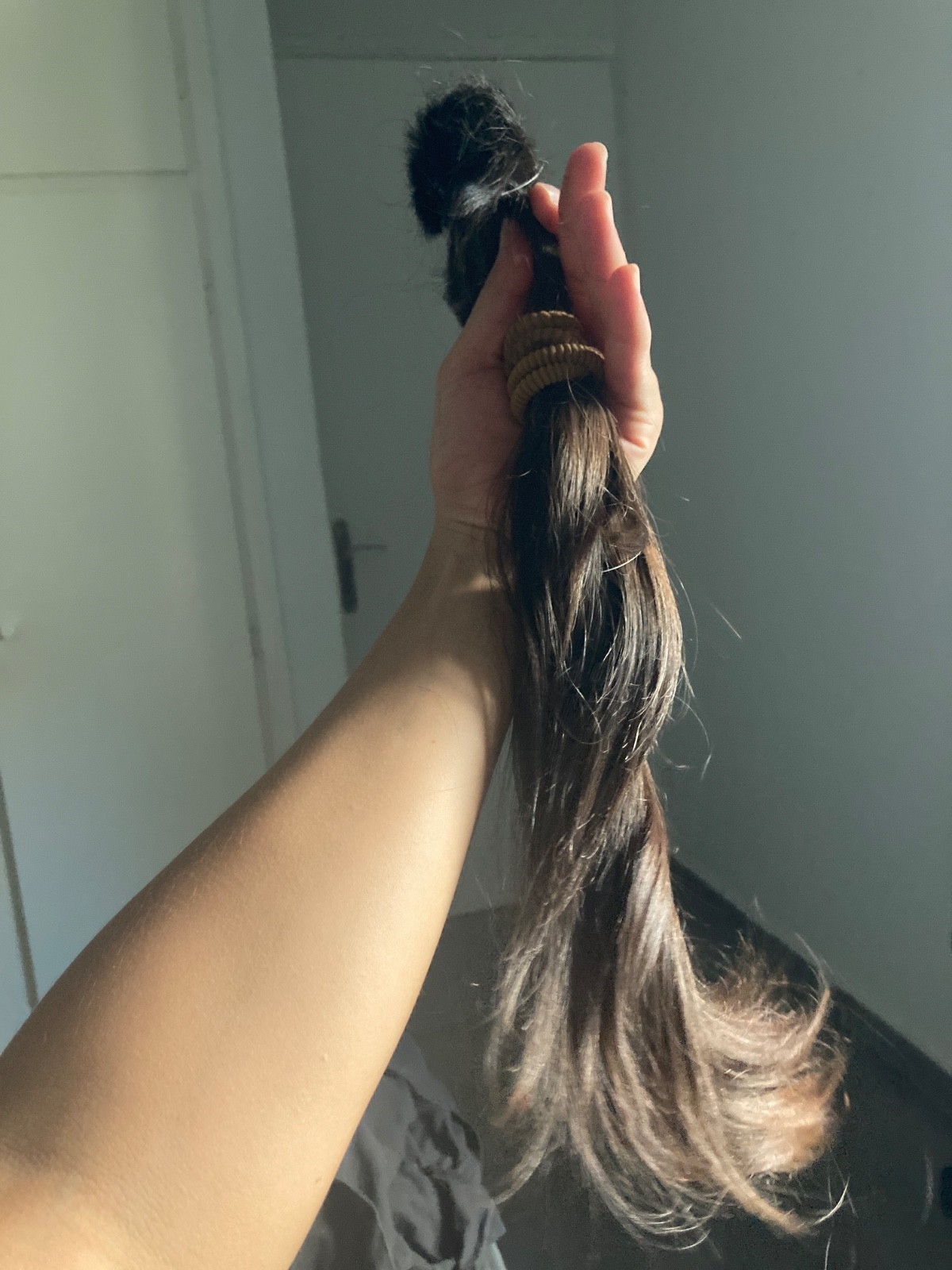 15”/40CM Virgin Dark Brown Human Hair – Thick, Healthy, Unprocessed, Never Dyed