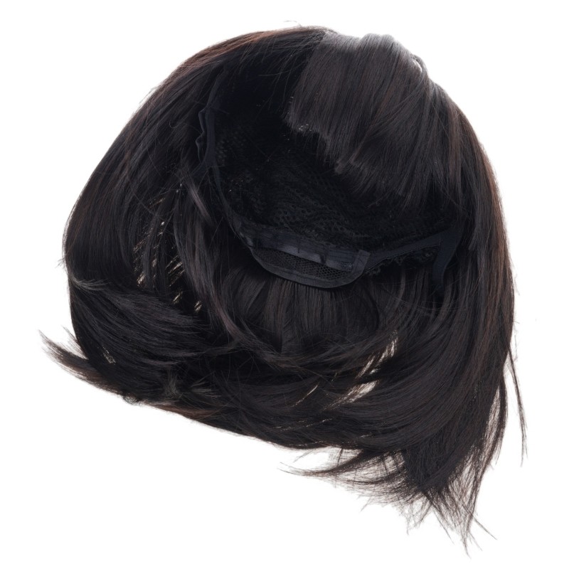 Kids Short Bob Wigs Natural Lookings Hairpiece Easy To Wear Breathable Headcover