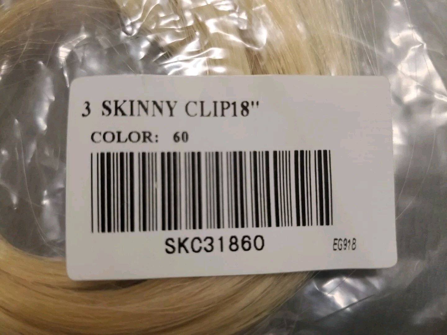 Platinum Hair Extensions-100% Human Remy Hair, Clip-ins