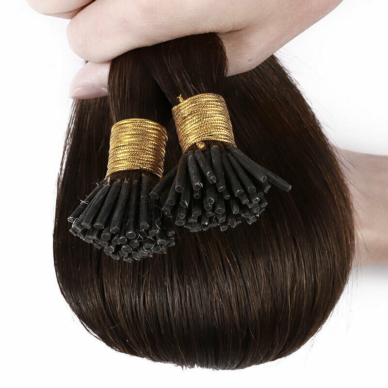 200 Strands I Tip Stick Pre-bonded Keratin 100% Remy Human Hair Extensions THICK