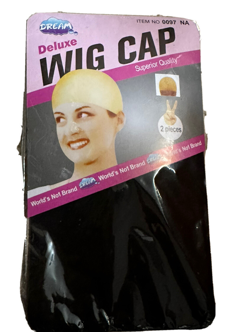 DREAM Deluxe Wig Cap 2 pc Item Number 0097 NA Black