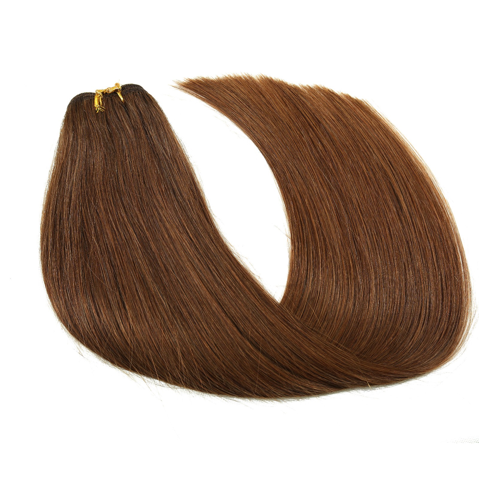 Double Weft Human Hair Extensions Sew in Weft Human Hair Weaves Highlight Colors