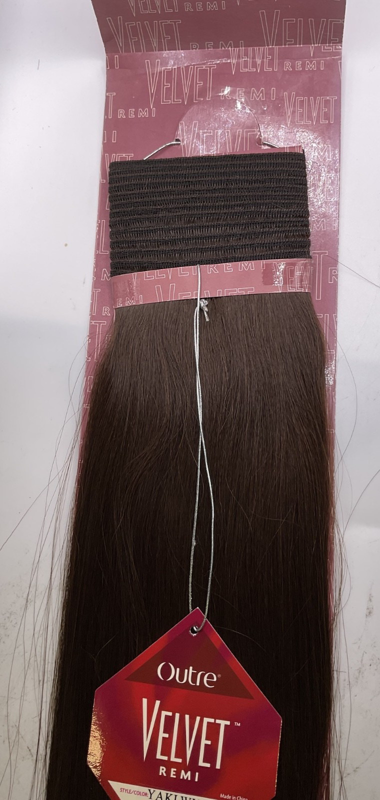 Outre Velvet Remi 100% Human Hair Yaki WVG 14″ Color: 2