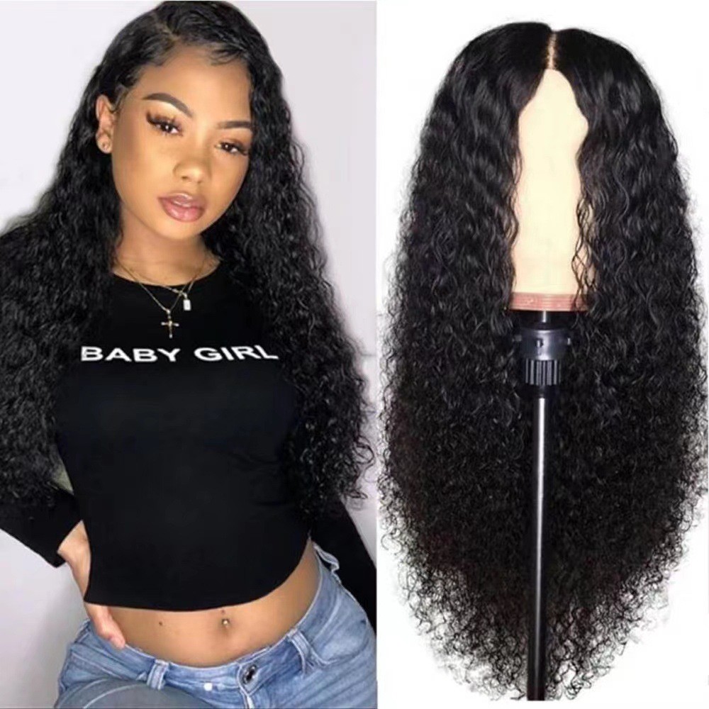 26in Long Curly Wig For Women, Wave Wig Made of High Temperature Fiber New