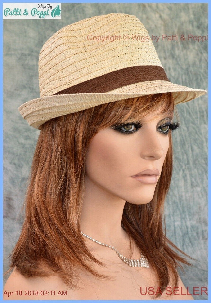 ANGELIQUE LAYERED LIGHTWEIGHT OPEN CAP RENAU WIG FS27 Red Highlight-1