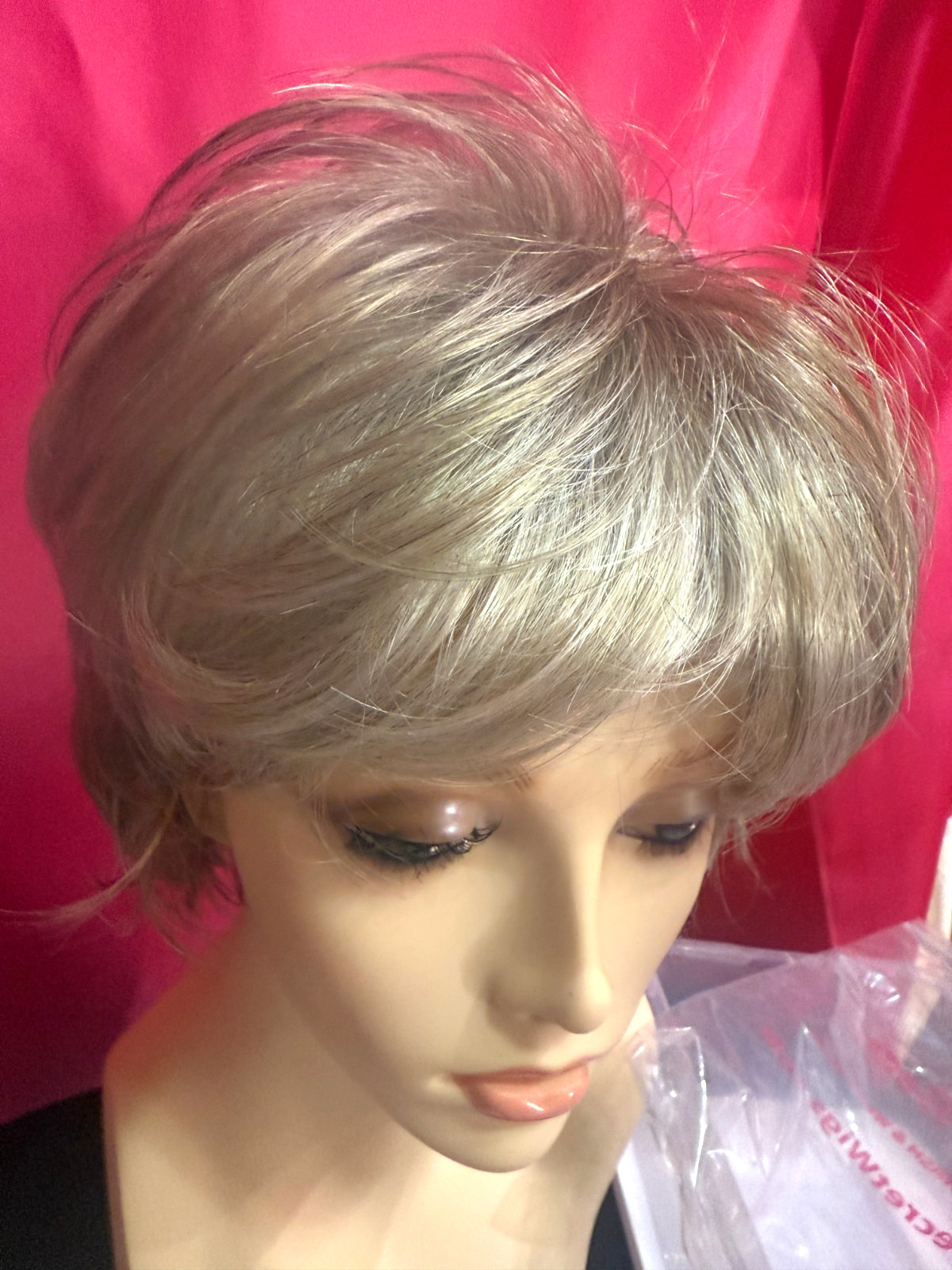 Godiva’s Secret Wig “Kim” Frosted Taupe LARGE CAP
