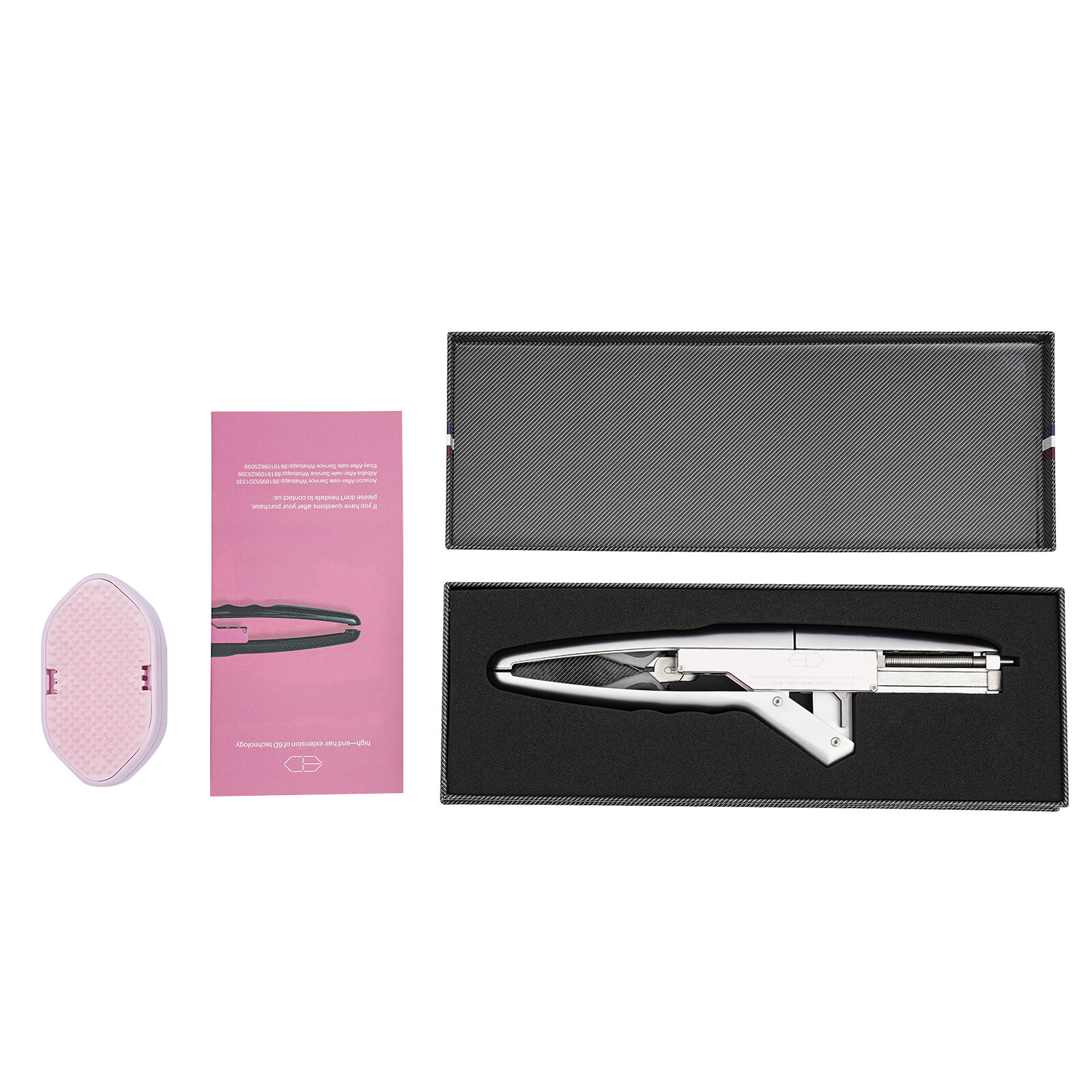 6D Extension Machine Natural Human Hair Connector Kit Last Up To 6 Months