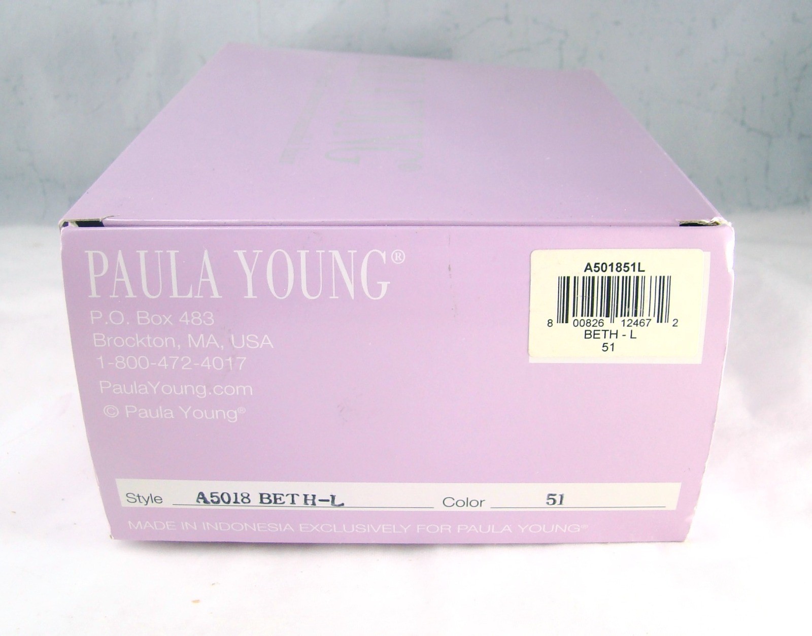 PAULA YOUNG Synthetic Wig Beth (A5018) Color: 51 Size L NEW NIB Indonesia