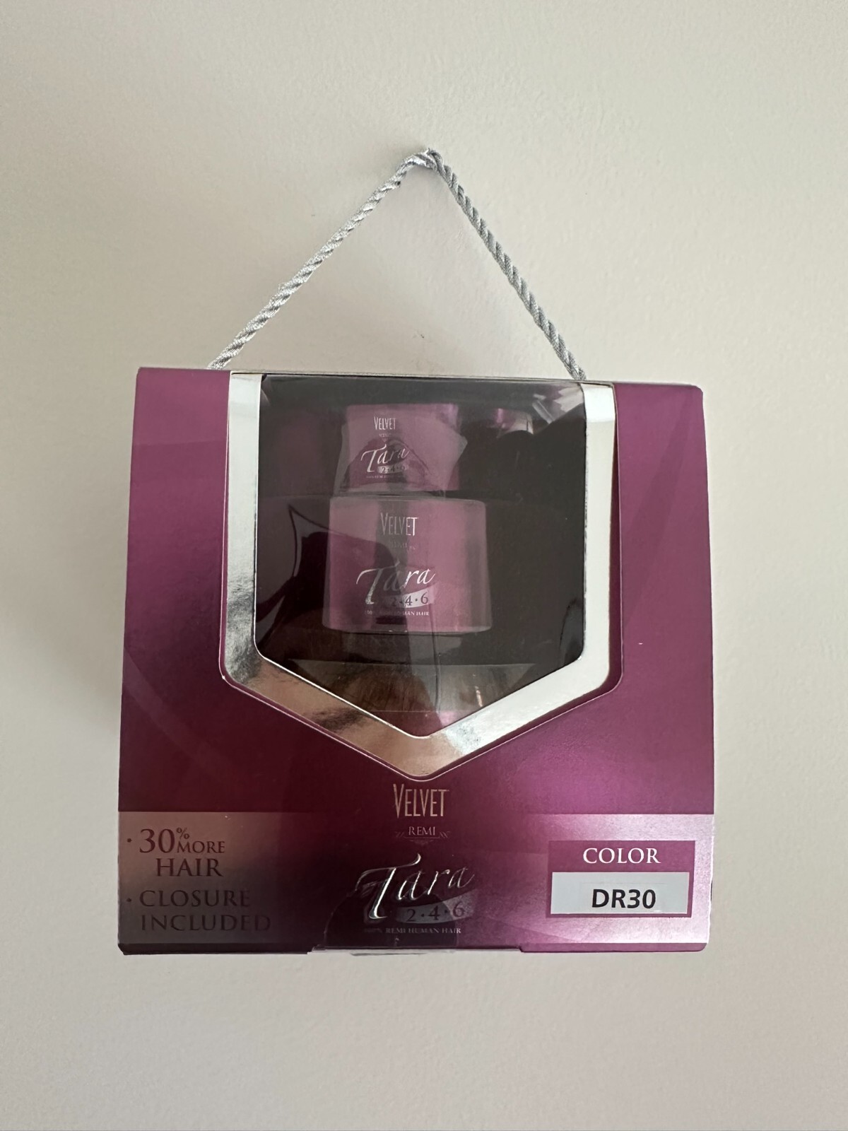 TARA 2-4-6 – OUTRE VELVET REMI 100% REMI HUMAN HAIR WEAVE EXTENSION #DR30