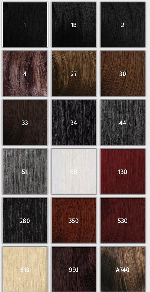 Model Model Dream Weaver Yaky 100% Human Hair Black – # 4 Weave Extensions 18 In