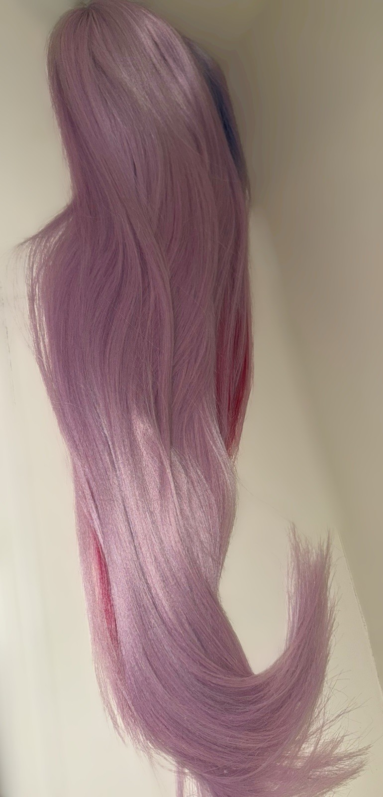 32 Inch,Cosplay,Pink,Purple,Blue,Red, Mixed Blend but soft Like Human Hair Wig