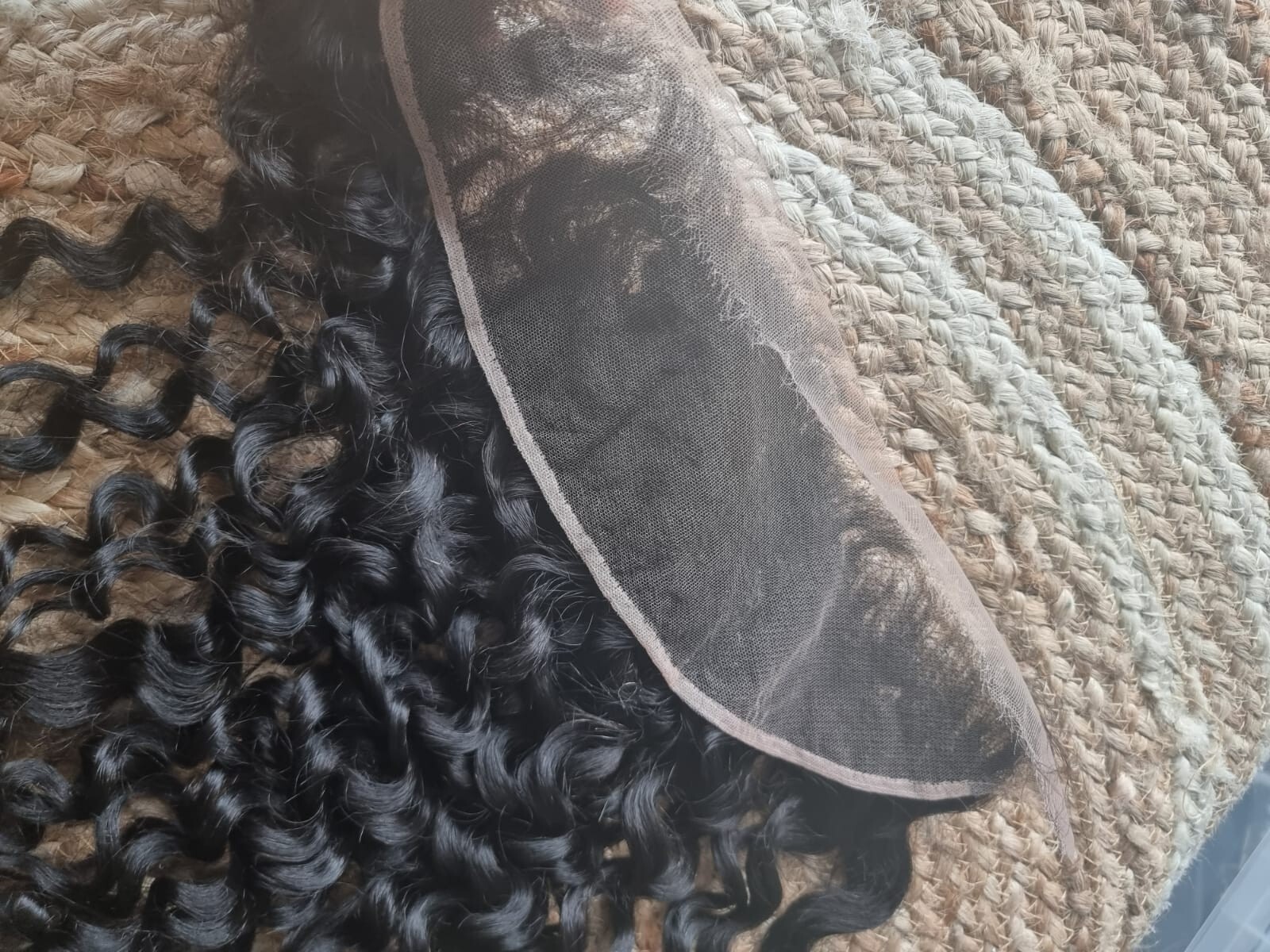 13X4 WATER WAVES HD LACE FRONTAL 24INCH BRAZILAN EAR TO EAR 1B# 90g THIN TO SKIN