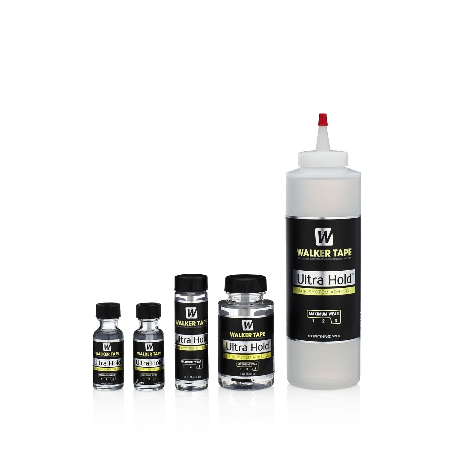 Walker Ultra Hold Acrylic Adhesive 4 oz for Lace Wig, Toupee, Hairpiece System