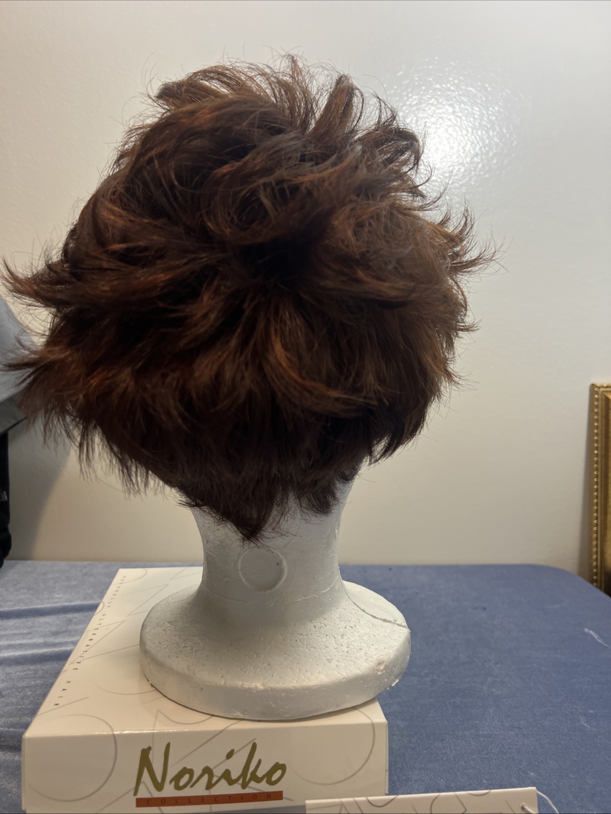 Noriko Drew 1631N Wig Chestnut Short Layered Synthetic Hair Brand New