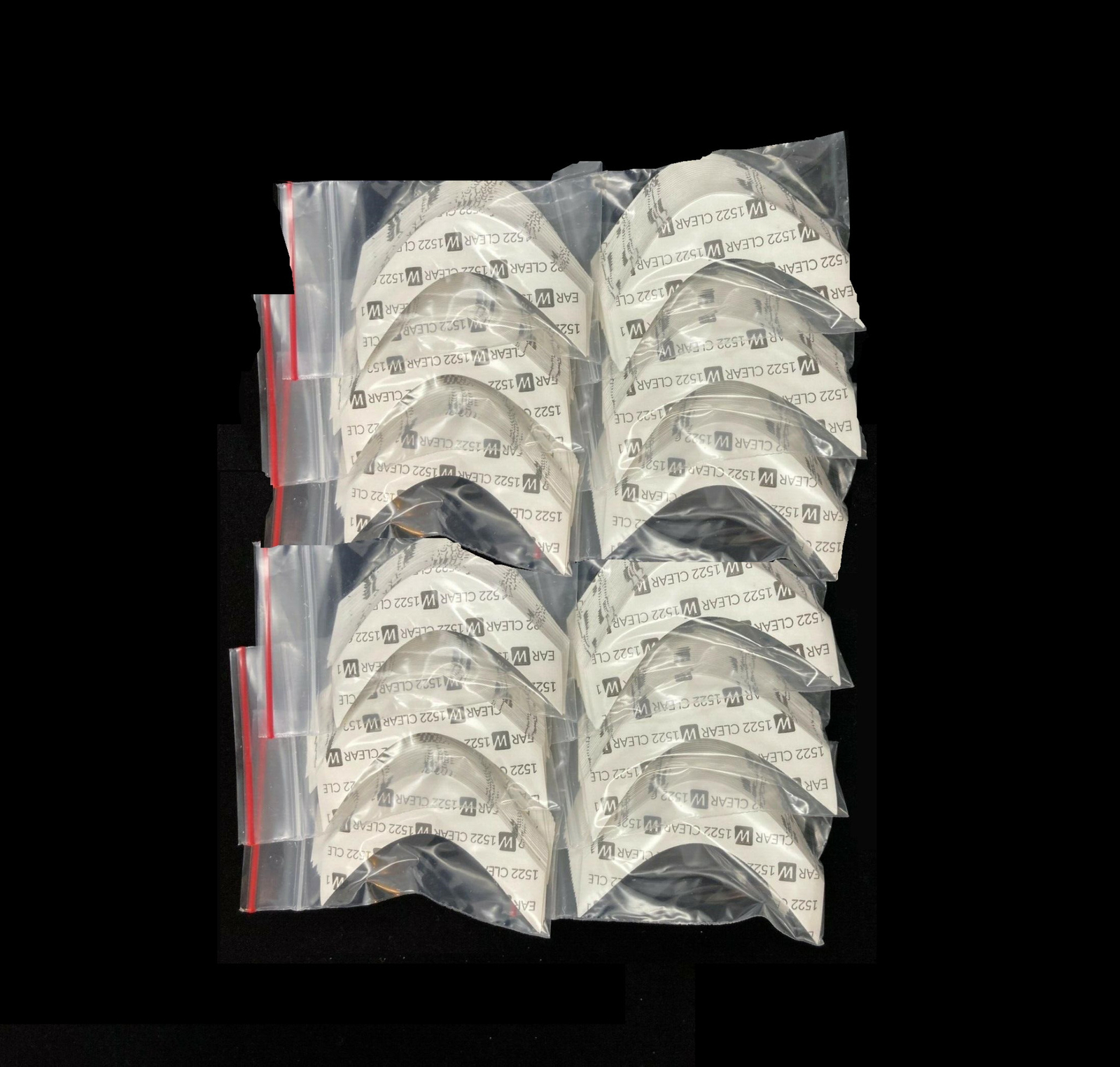 3M 1522 Walker Hairpiece Tape 432 Pcs AA Contour 12 Packs Poly Wig Toupee