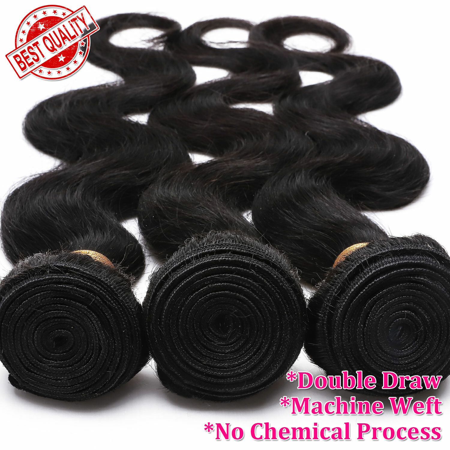 HOT 10A Brazilian Virgin Human Hair Bundles Hair Extensions Body Wave Weave Weft