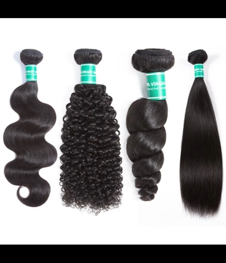 Raw Hair Bundles – Straight, Body Wave, Deep Wave – 100% Unprocessed – 10-40inch