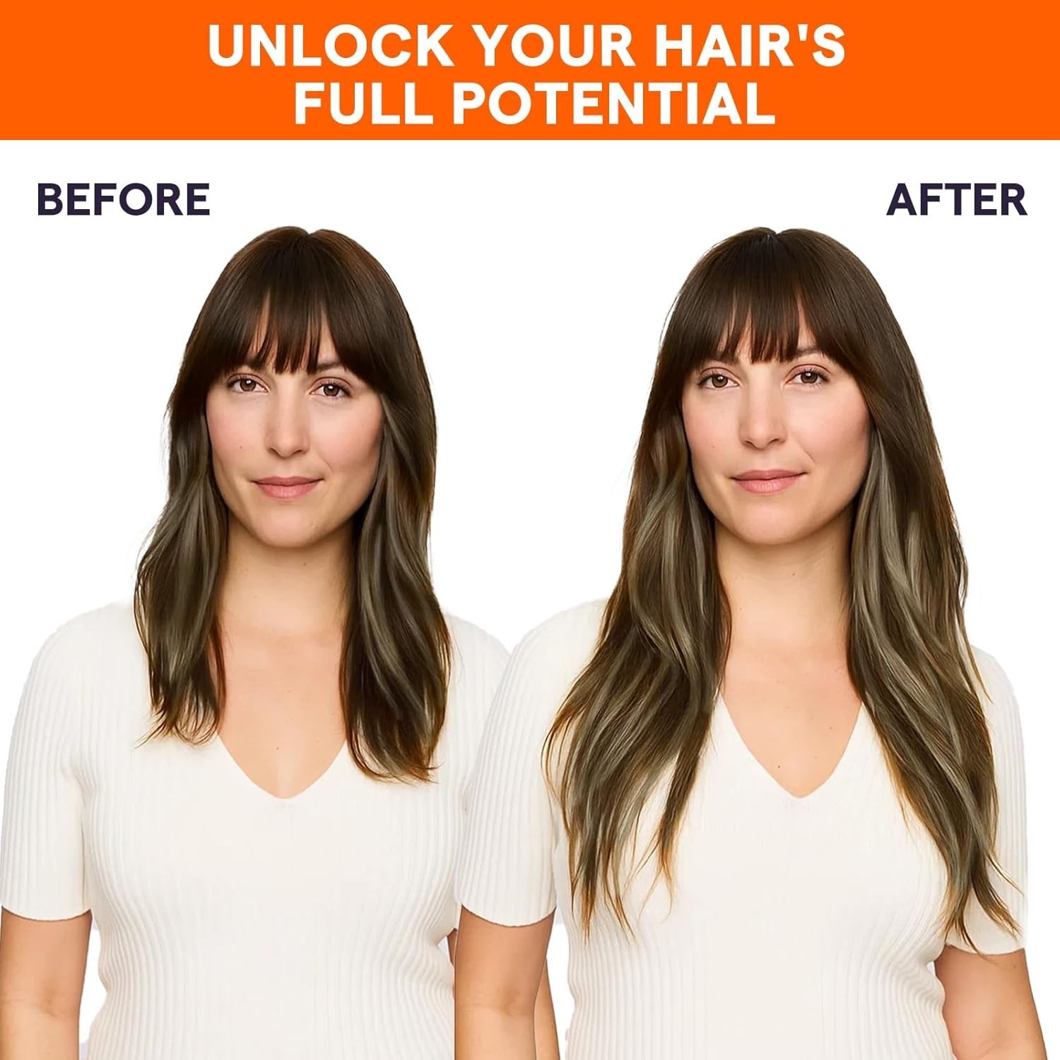 Full Shine Weft Human Hair Extensions Balayage #3/8/22 18in 105g Sew In