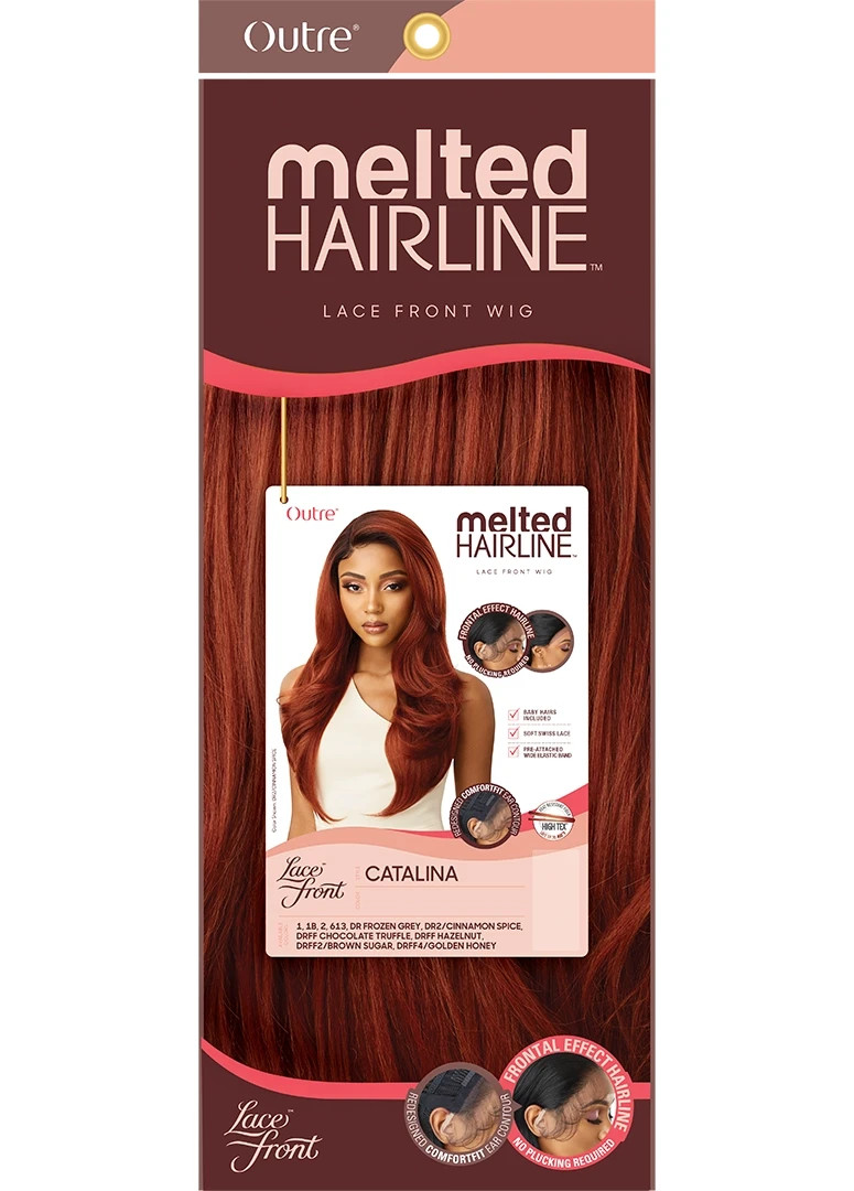 CATALINA by OUTRE Melted Hairline HD Lace Front Synthetic Soft Swiss Lace Wig