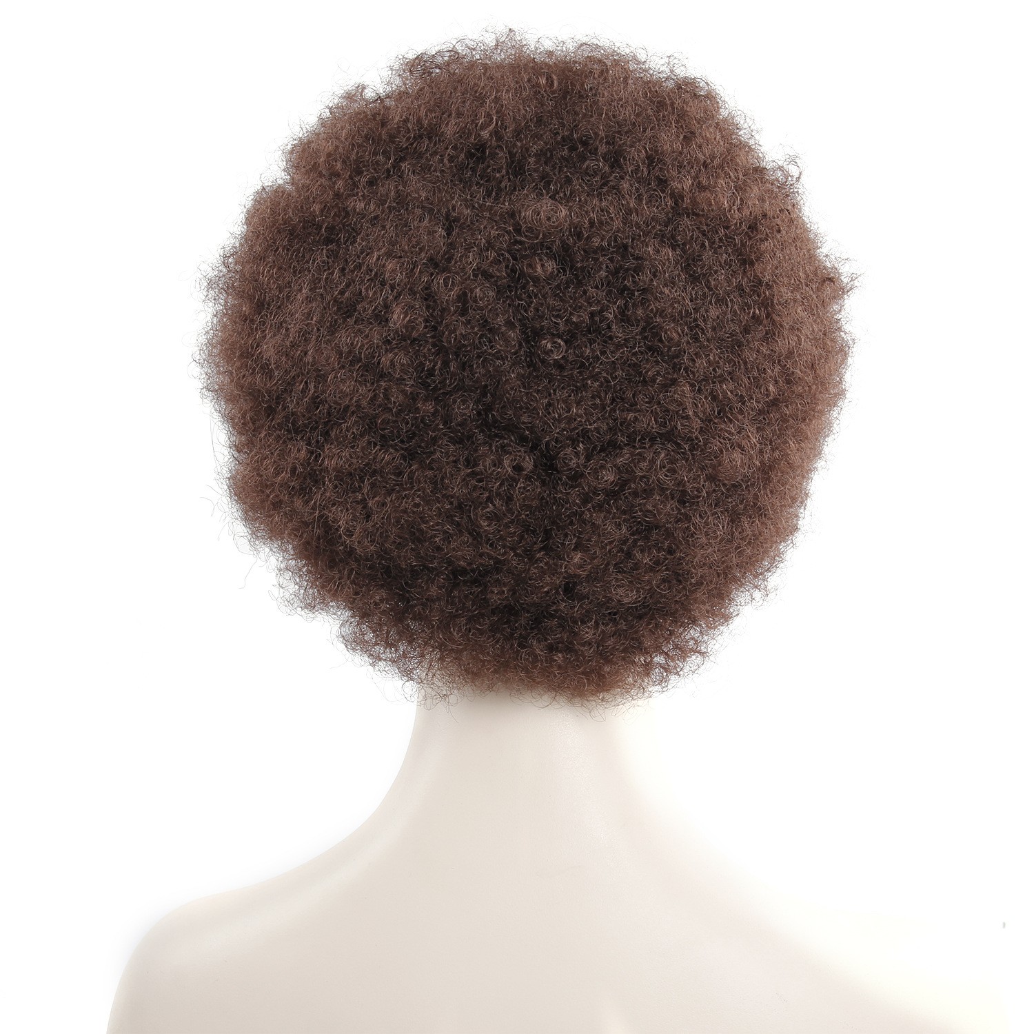 short Curly Hair 6 Inch Short Exploded Headgear