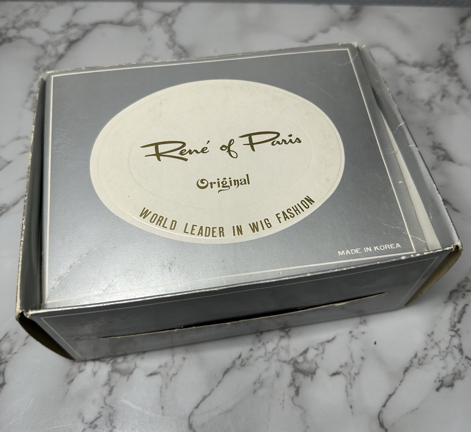 Rene of Paris Elura Blend Wig By Monsanto 414 Shaggy Color 18 Brown Original Box