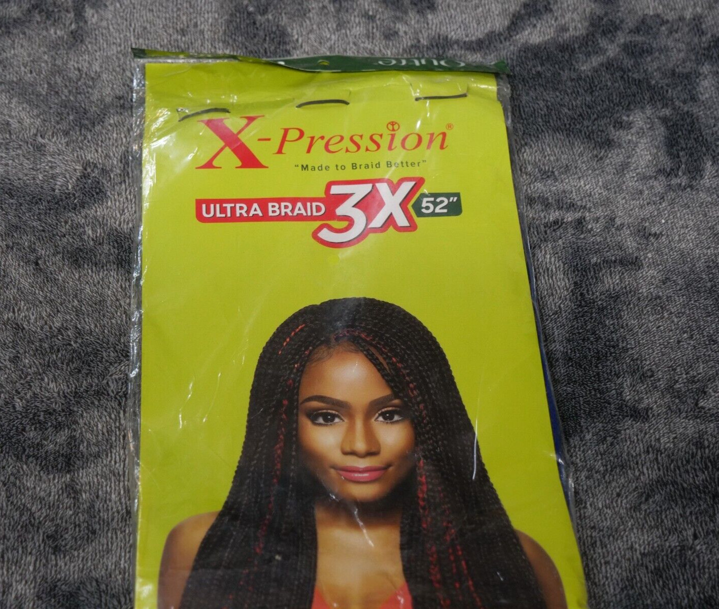 Outre X-Pression Premium Color BLUE Ultra Braid 3X – 52″ New