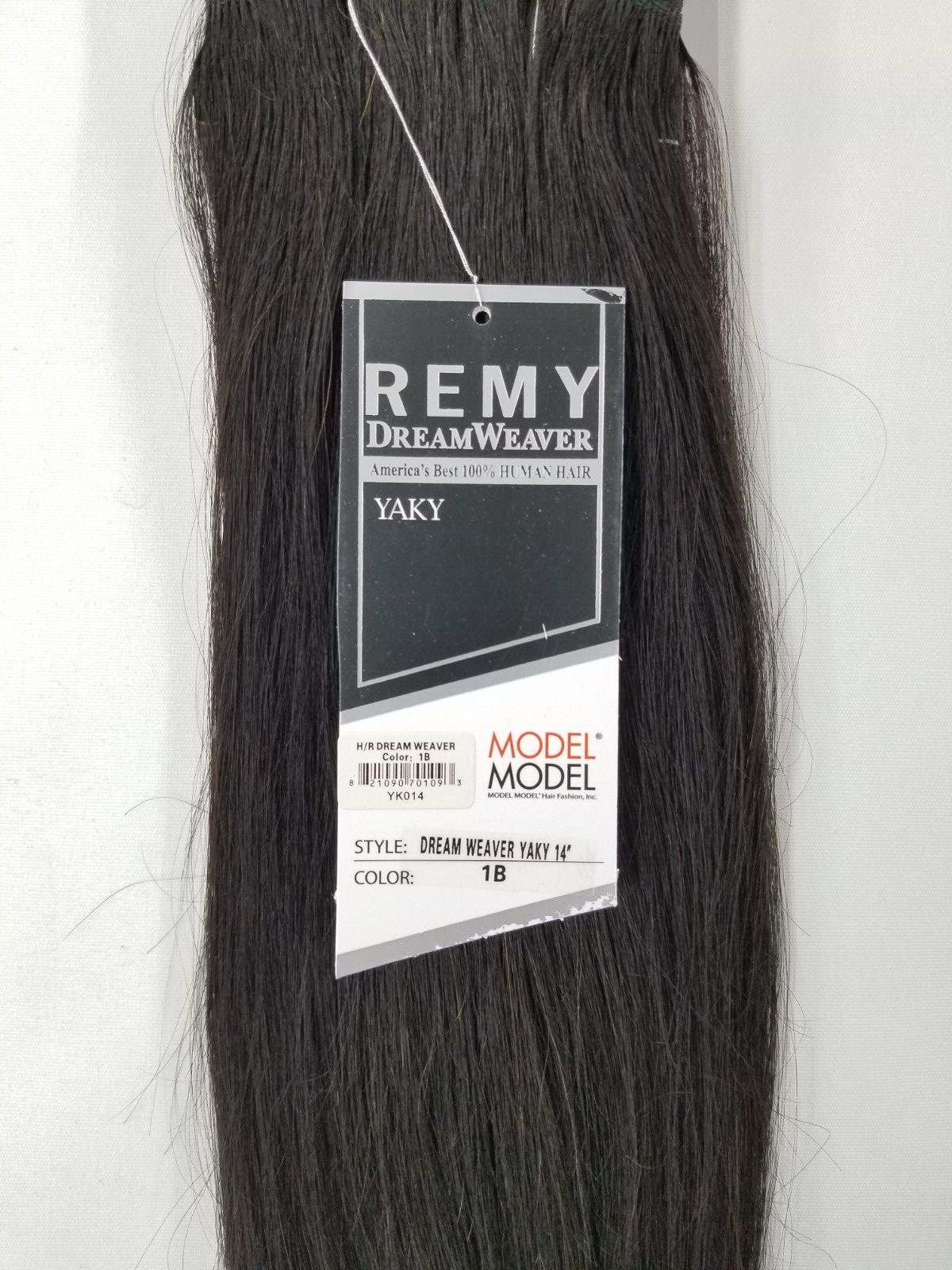 ModelModel Remy Dreamweaver 100% Human Hair Weave Extension 14″~Off Black