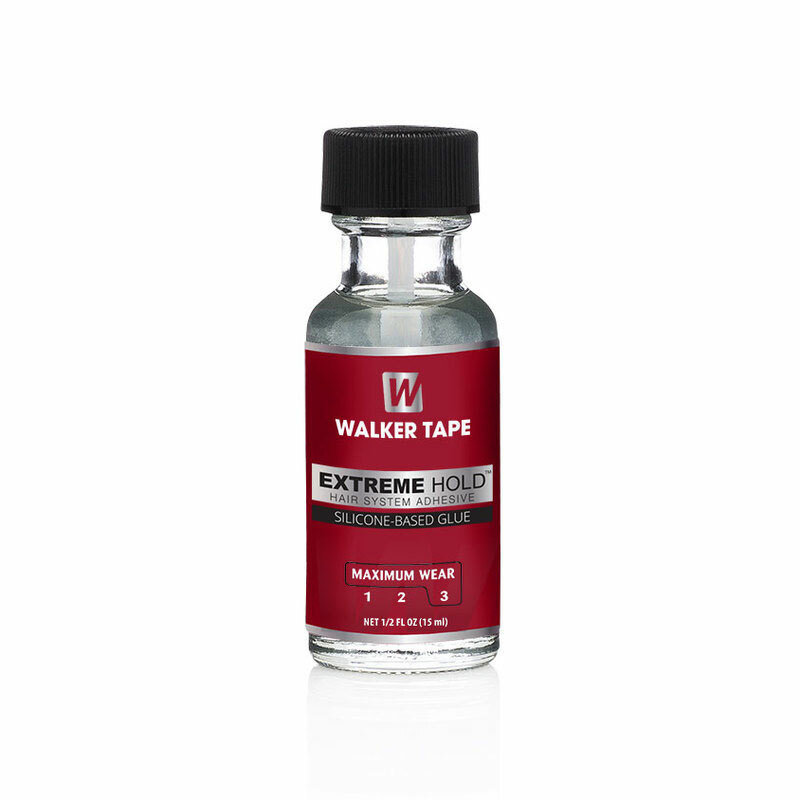 Walker Tape Extreme Hold Lace Wig Adhesive Glue 0.5Oz With Brush MAXIMUM wear