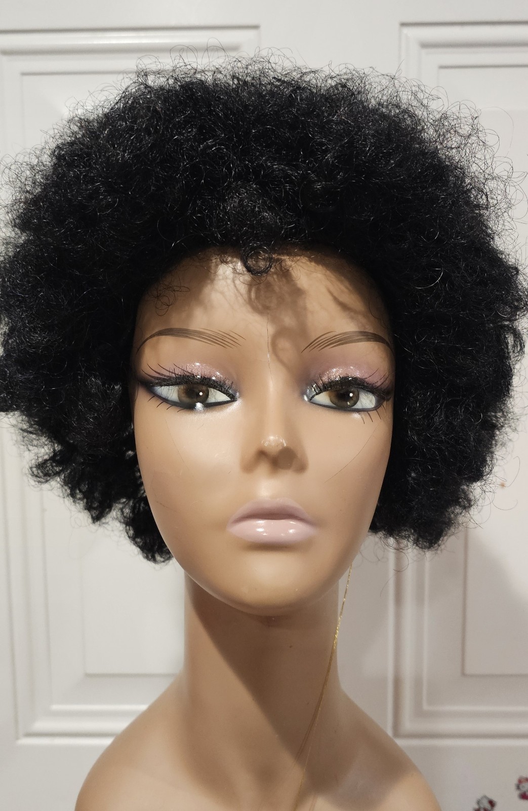 Short Black Hair Afro Wig