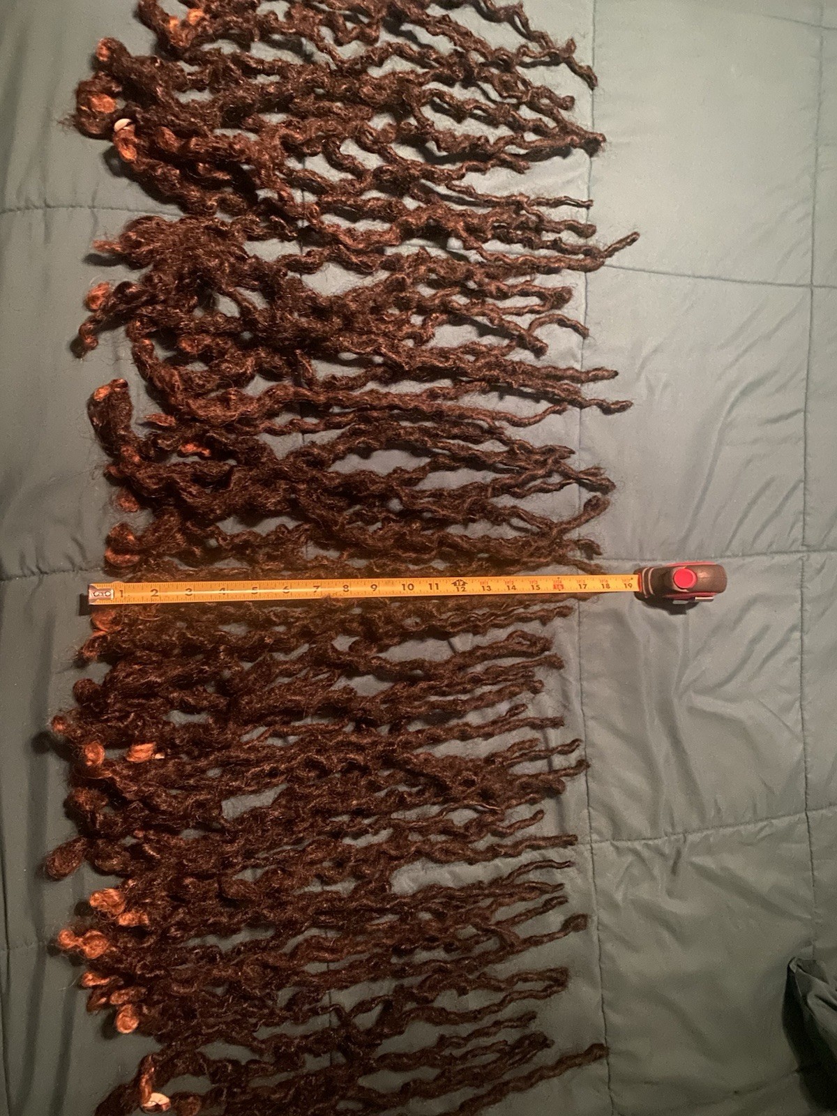 Human Hair Dreadlocks 100% Real 16-19” In Length