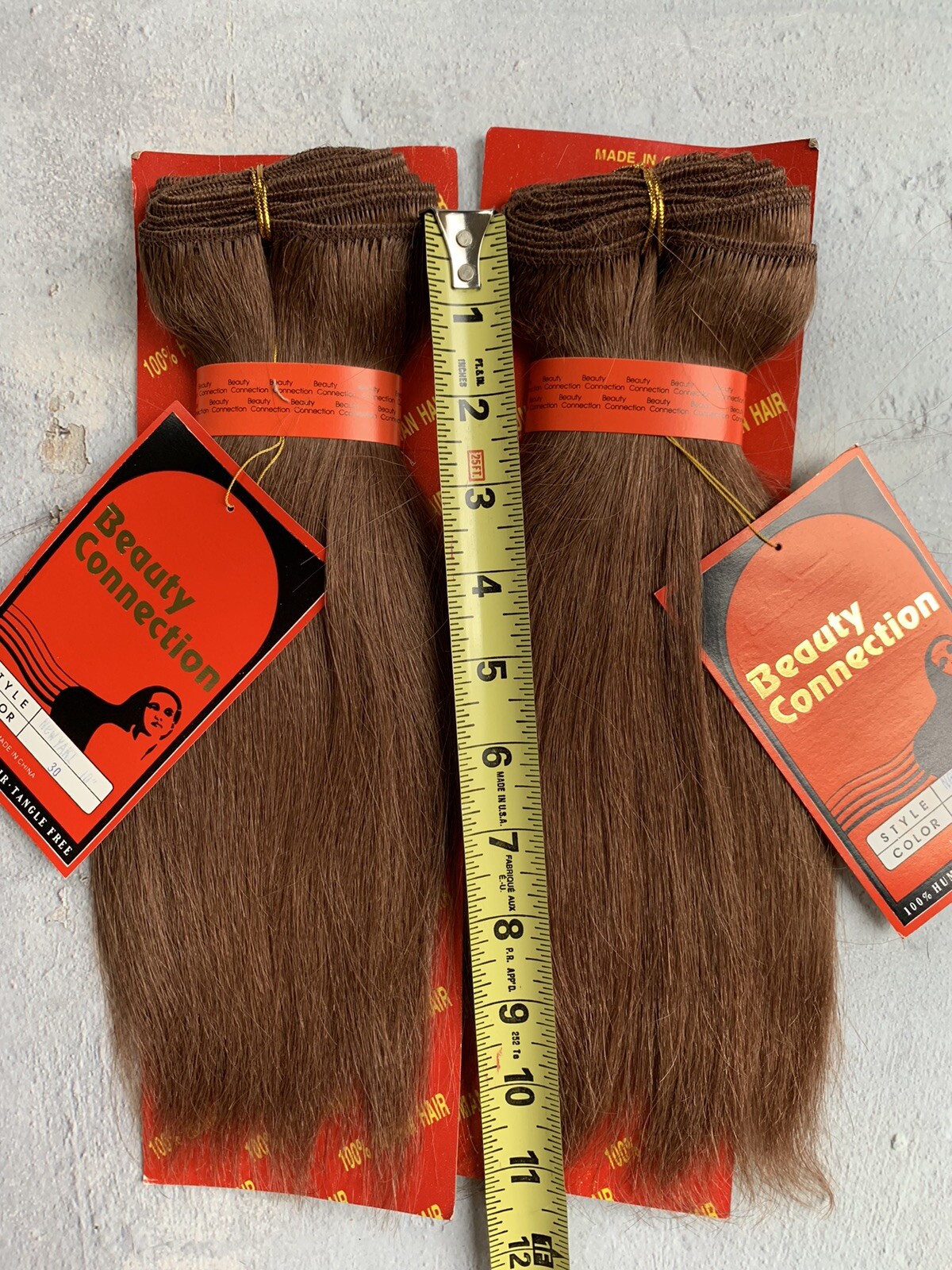 100% Human Weaving Hair by Beauty Connection, 2-Pack Bundle Deal, New Yaki #30