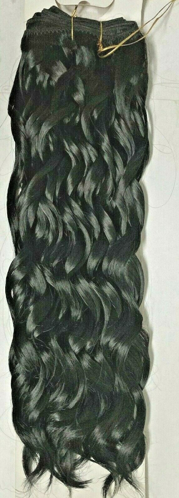 1 Pack Most Advanced Synthetic Wavy Hair Extensions Tangle Free 18″ Color 2