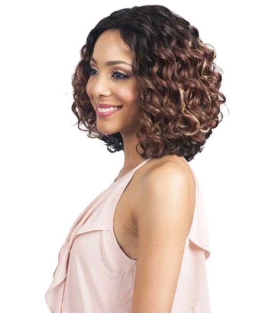 Lace Front Wig Sherbet . Boss Wig Tb/27. Color Shown In Picture.