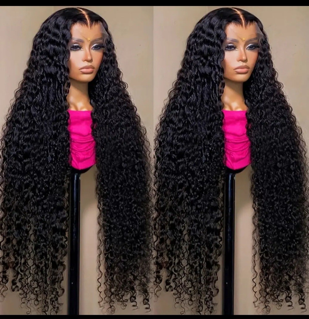Human Hair Lace Frontal Wig 26in Density 250%