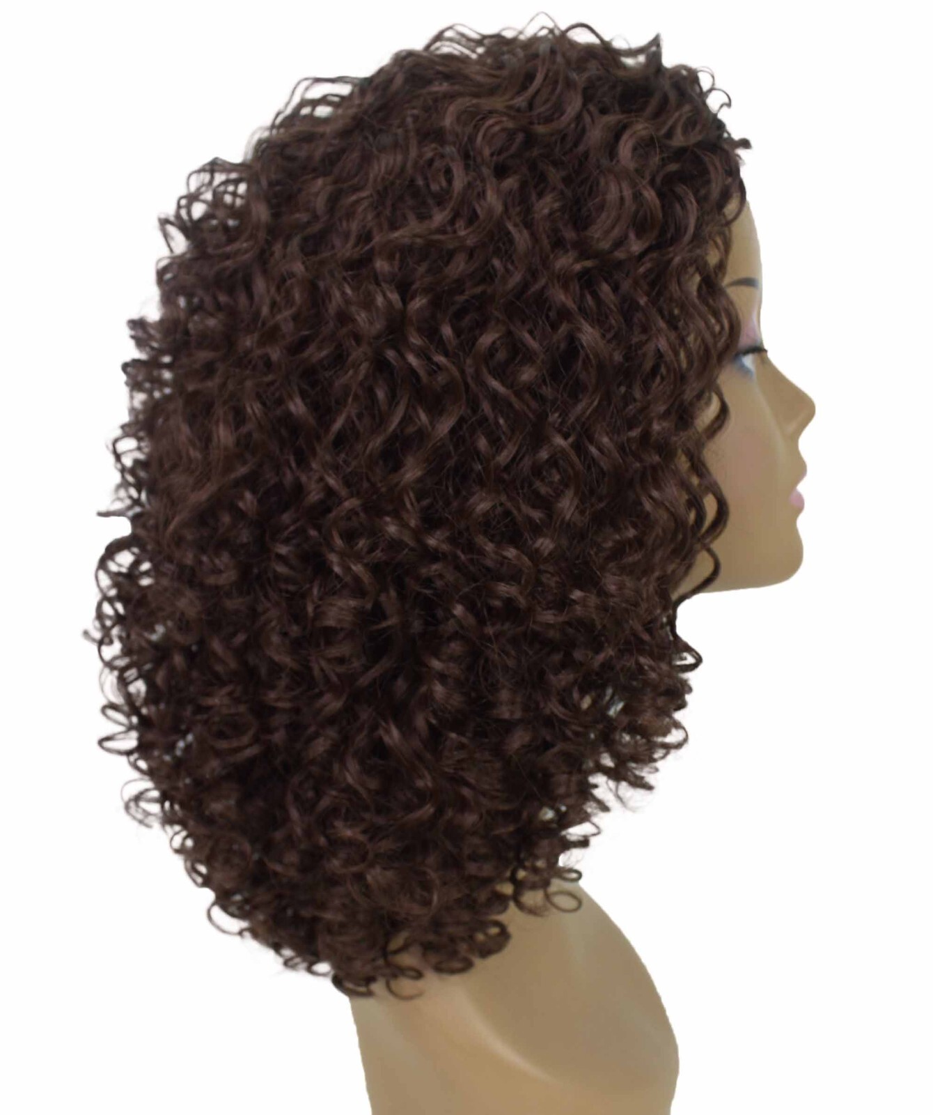 LUXLUXE Tatiana Curly Body Waves 15 in Long Half Wig, BH-0002