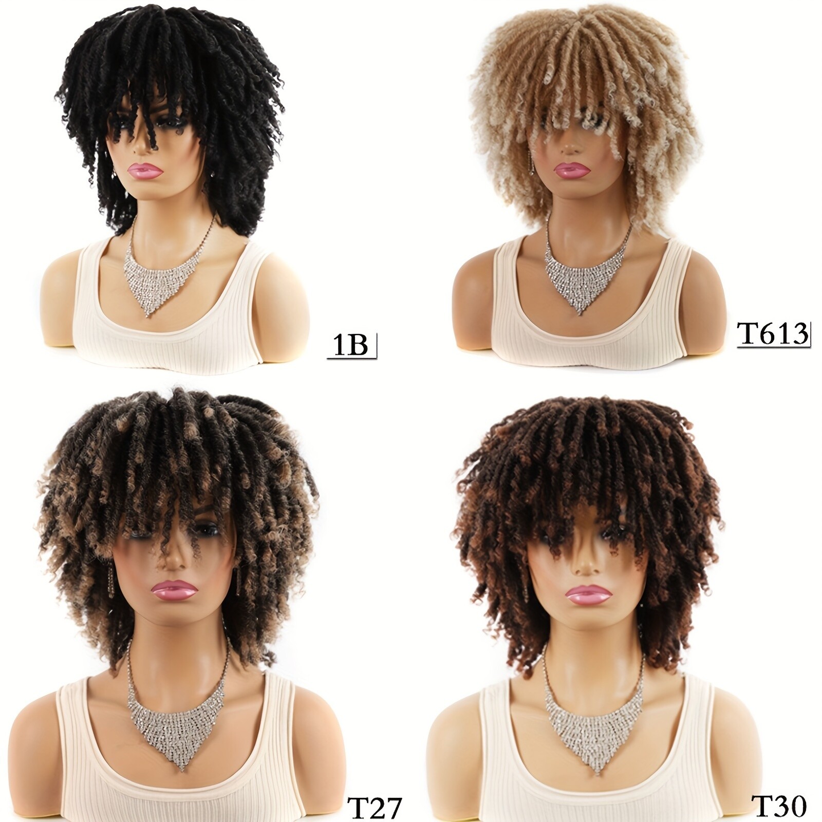6 Inch Short Synthetic Wigs For Women Synthetic Wigs Curly Hair Synthetic Wigs