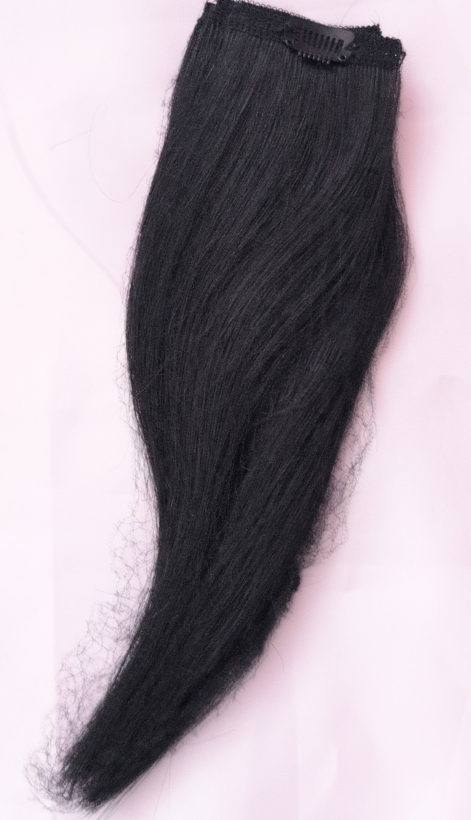 Black Hair Extensions 6PC Bundle Weft Lot Clip In Human Hair 10 Inches