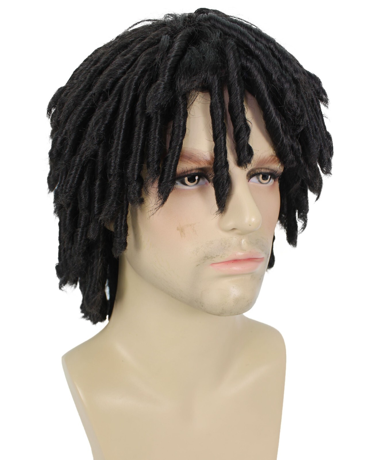 Adult Men’s Jamaican-British Musician Dreadlock Wig,Capless Cap,HM-1631