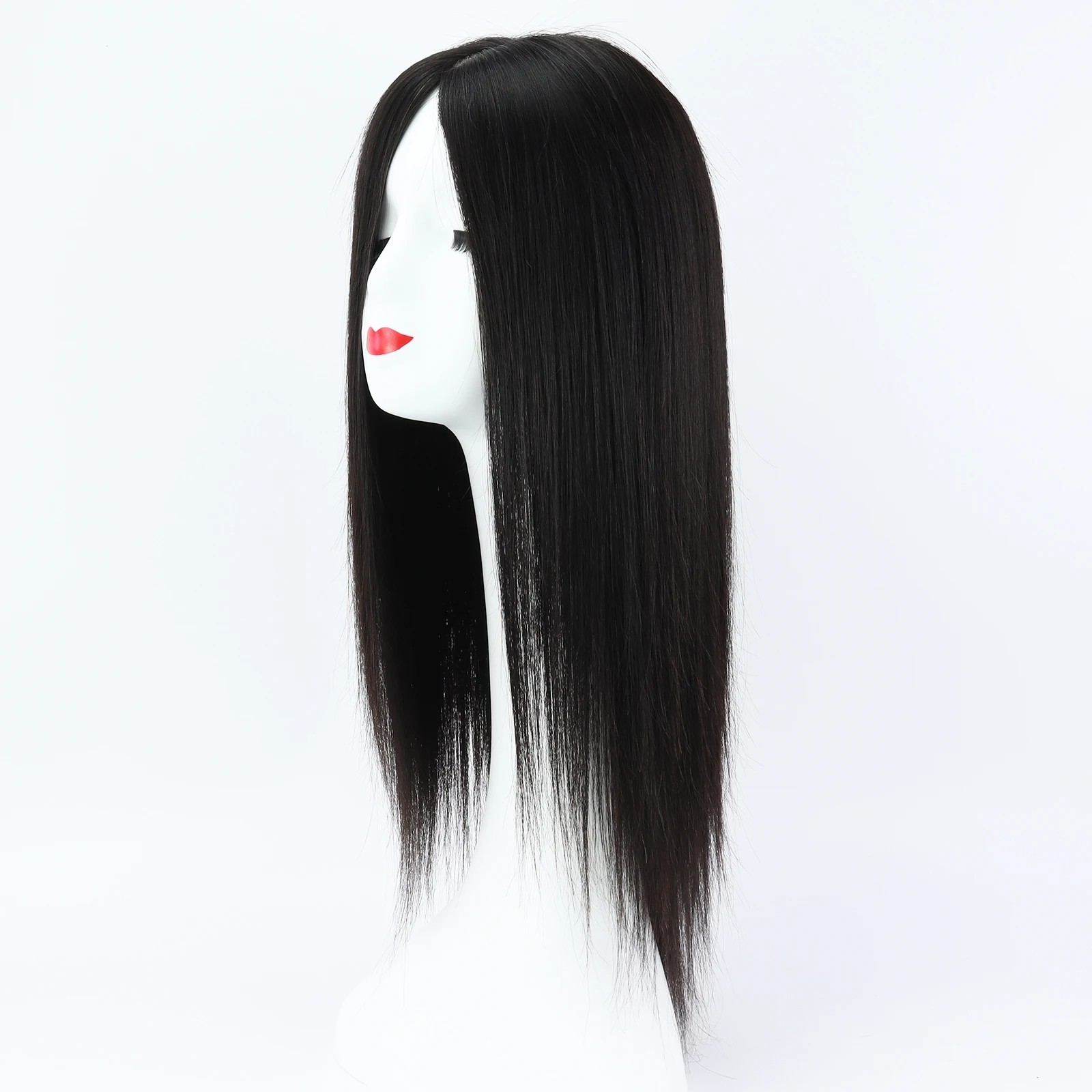 6×6″ Silk Base Wig Human Hair Breathable Silk Top Full Lace Wigs Natural Scalp